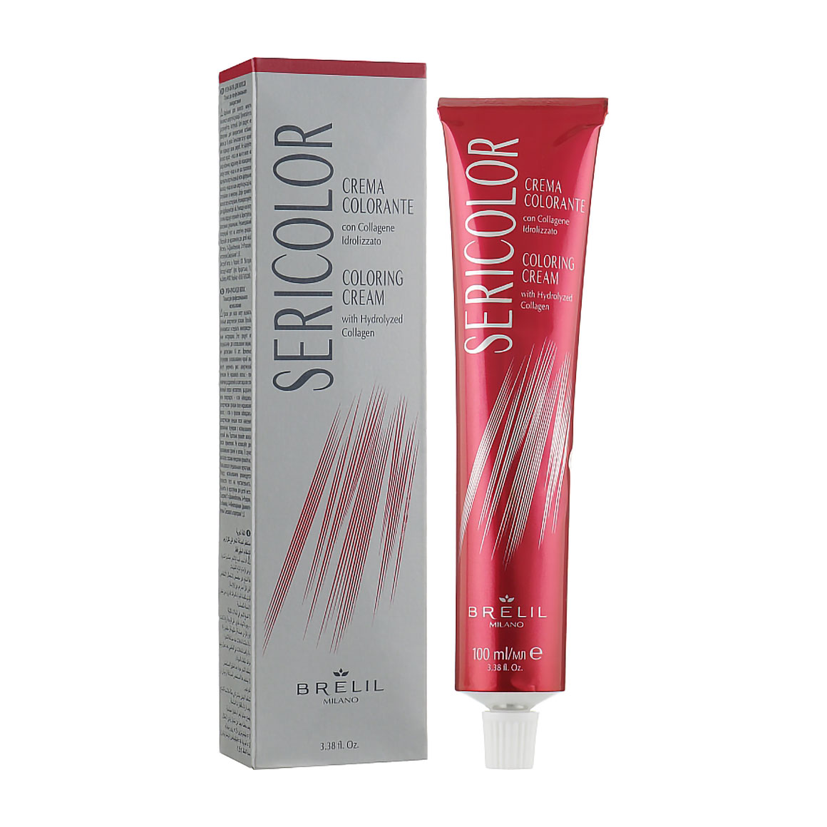 Перманентна фарба для волосся Brelil SeriColor Coloring Cream 8.32 Dark Blonde Beige, 100 мл